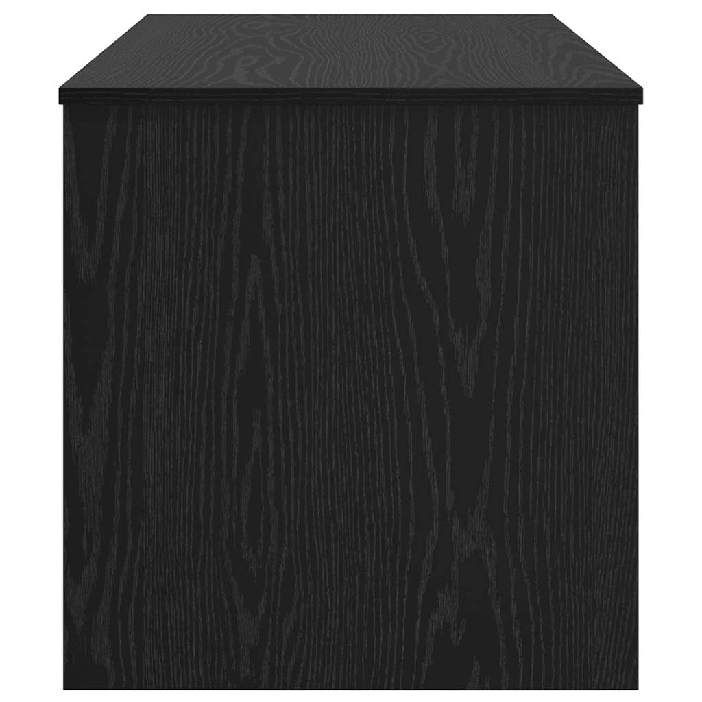 Couchtisch Schwarz Eichen-Optik 80 x 50.5 x 41.5 cm