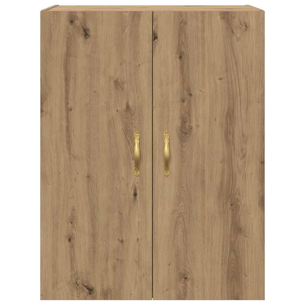 Wandschrank Artisan-Eiche 69.5 x 34 x 90 cm Holzwerkstoff