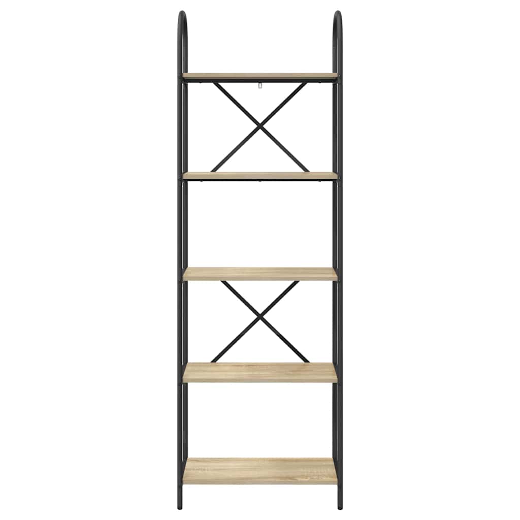 Regal Sonoma-Eiche 60 x 30 x 183 cm Holzwerkstoff