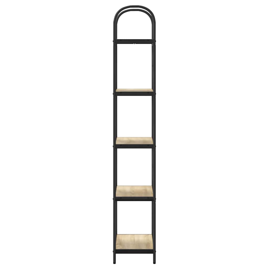 Regal Sonoma-Eiche 60 x 30 x 183 cm Holzwerkstoff
