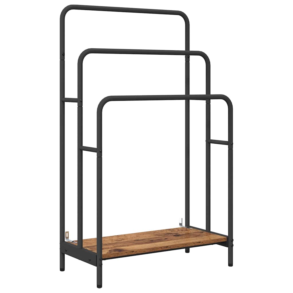 Kleiderständer Altholz 60 x 30 x 100.5 cm Holzwerkstoff