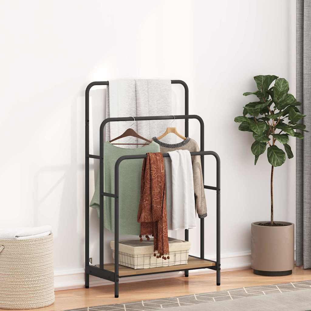 Kleiderständer Artisan-Eiche 60 x 30 x 100.5 cm Holzwerkstoff