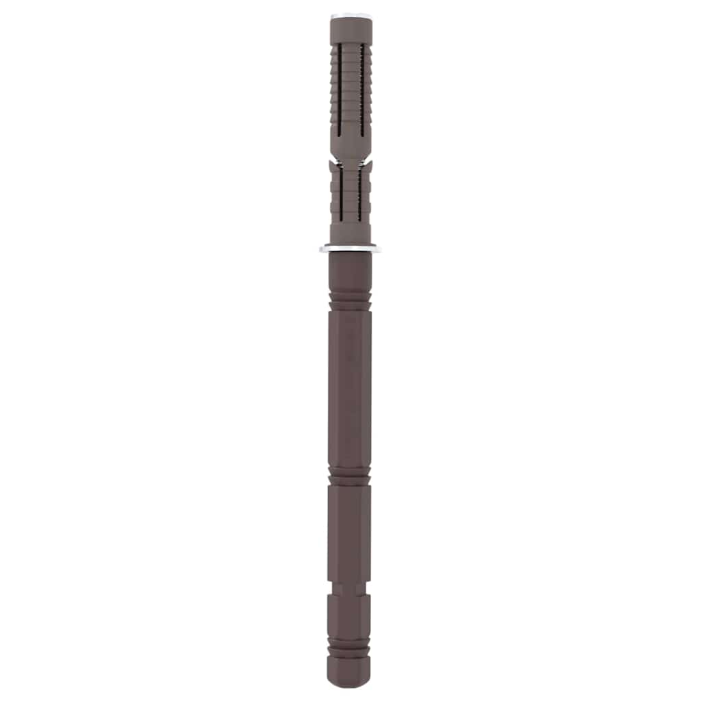 Schwebende Regalträger 12 pcs Braun Ø14 x 210 mm Stahl
