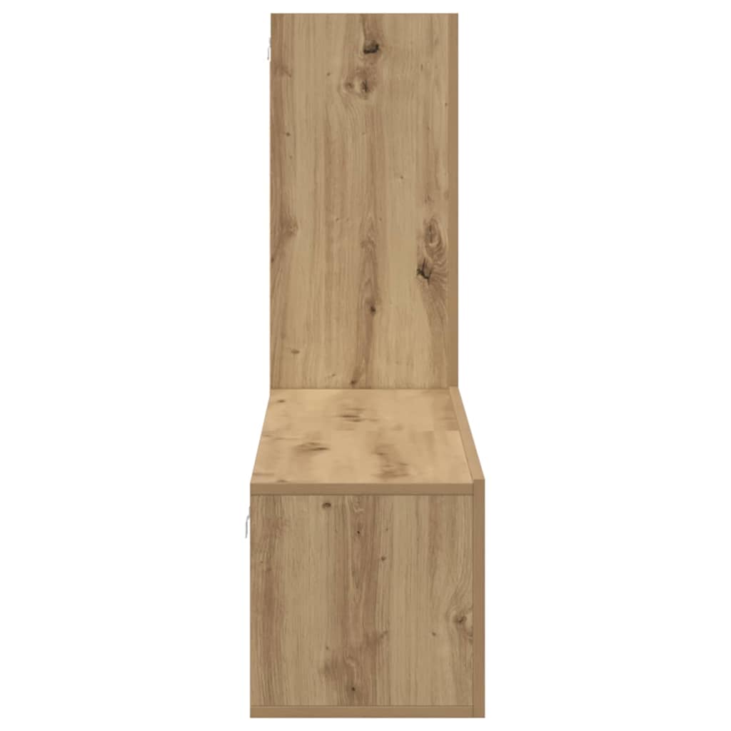 TV-Möbel-Set 3 pcs Artisan-Eiche 60 x 30 x 30 cm Holzwerkstoff