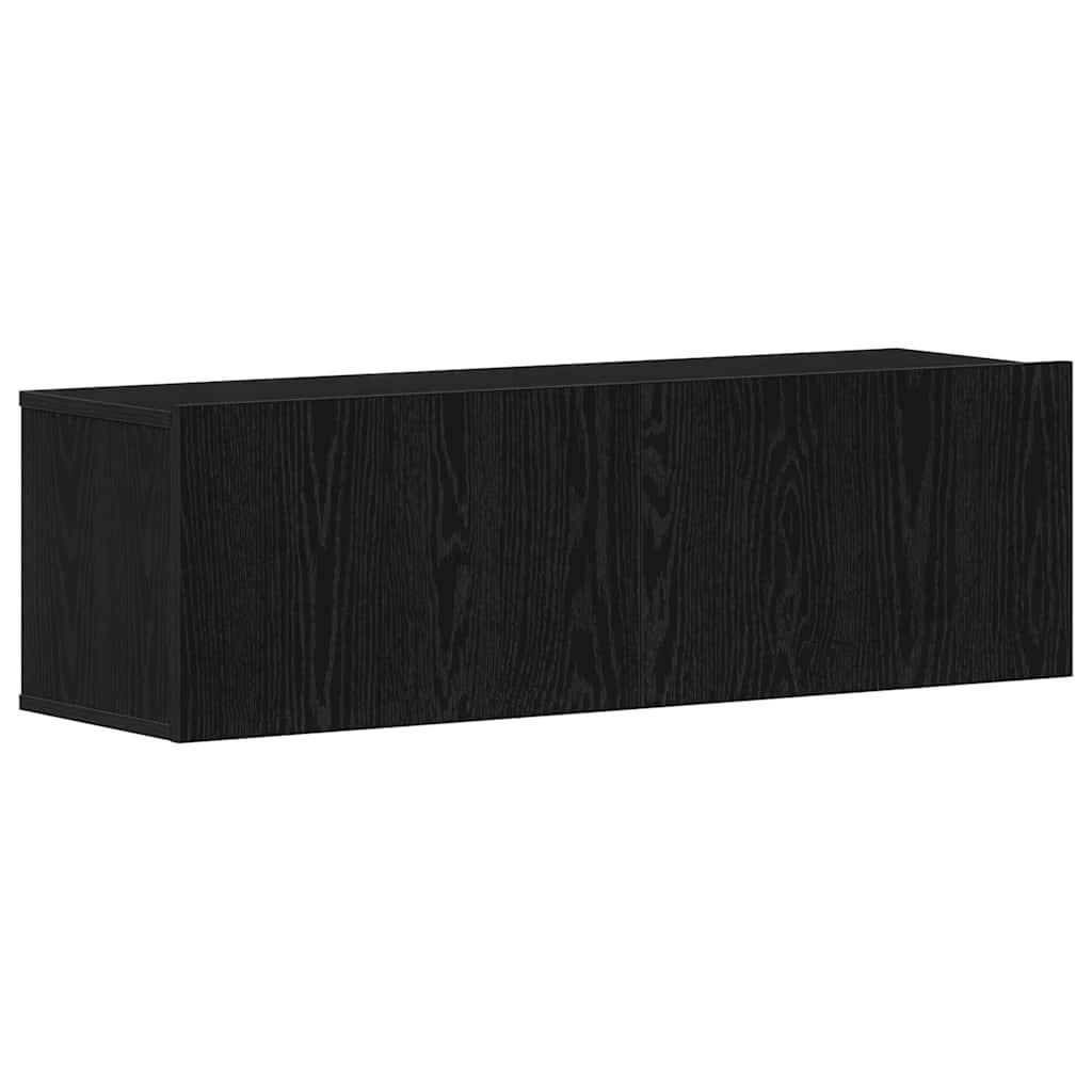 TV-Möbel-Set 6 pcs Schwarz Eichen-Optik 100 x 30 x 30 cm