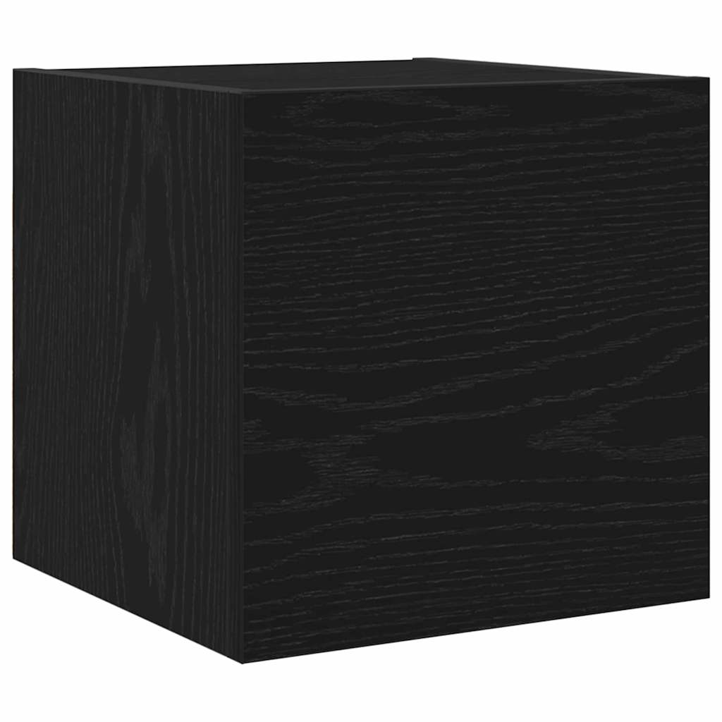 TV-Möbel-Set 5 pcs Schwarz Eichen-Optik 181 x 30 x 120 cm