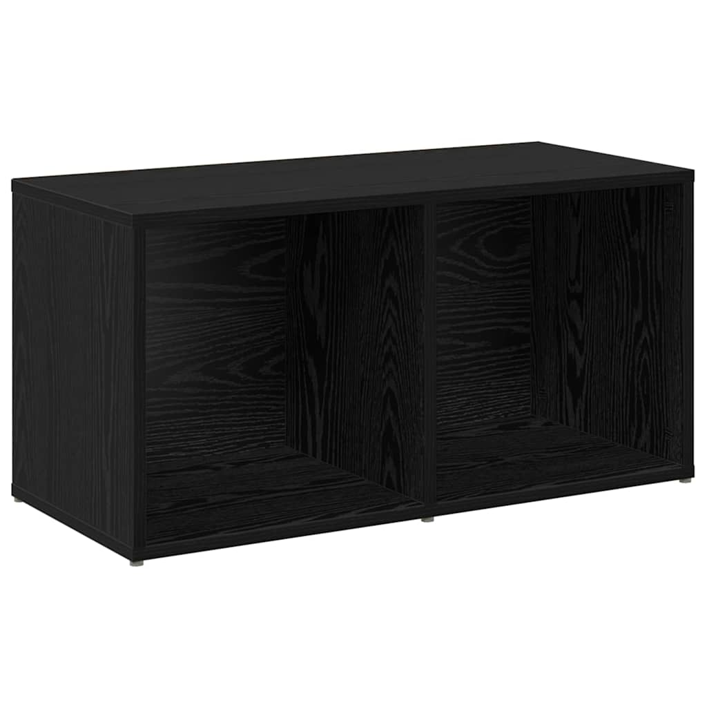 TV-Schrank-Set Schwarz Eichen-Optik Holzwerkstoff