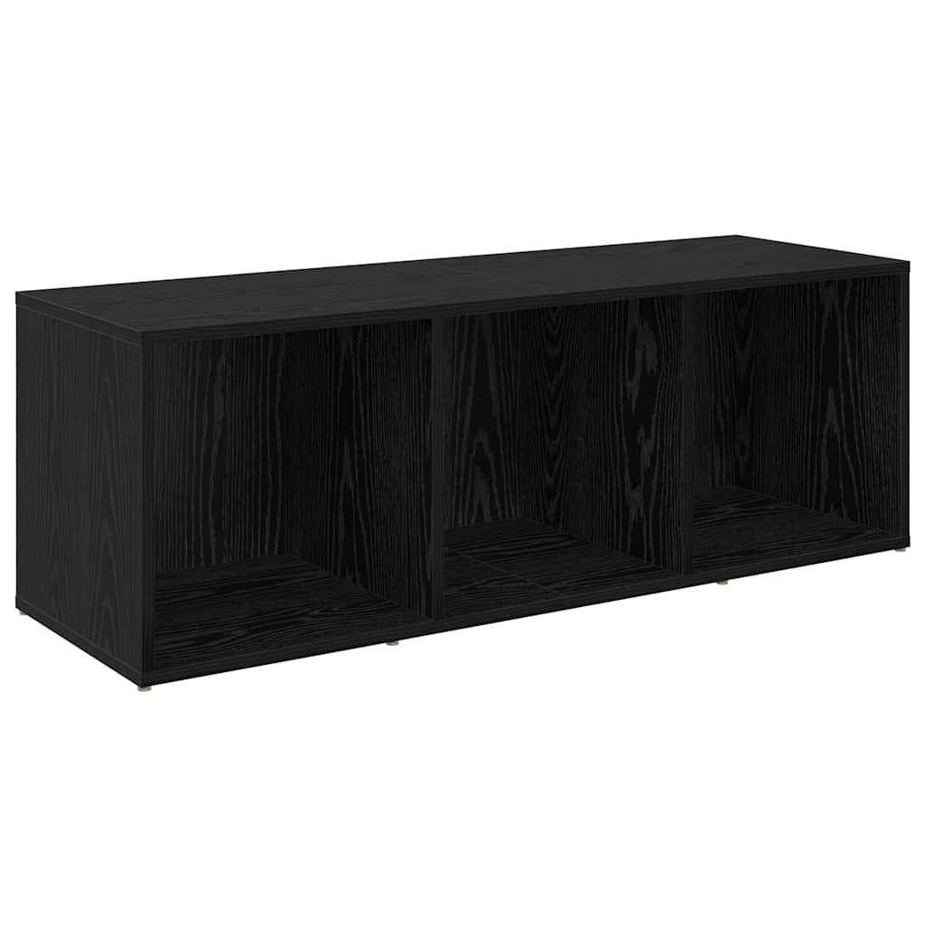 TV-Schrank-Set Schwarz Eichen-Optik Holzwerkstoff