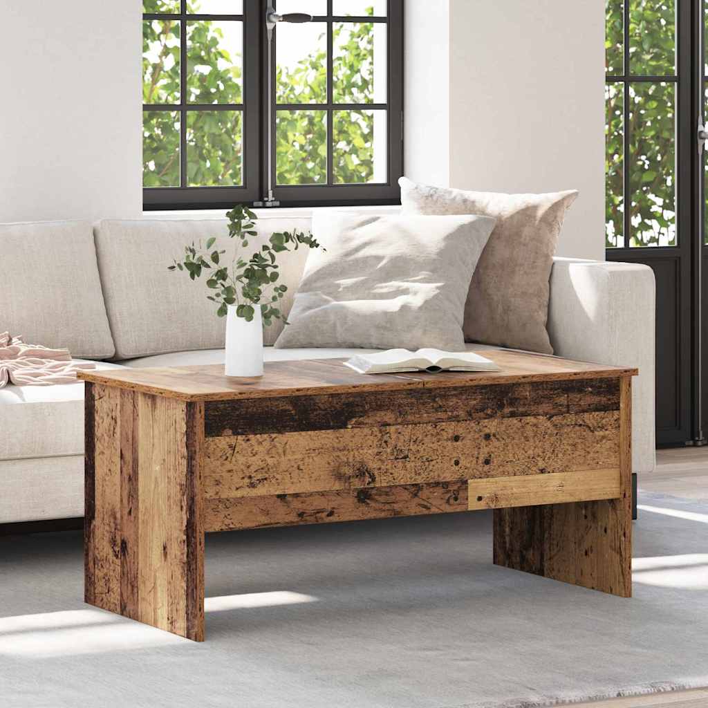 Couchtisch Altholz 102 x 50.5 x 46.5 cm Holzwerkstoff