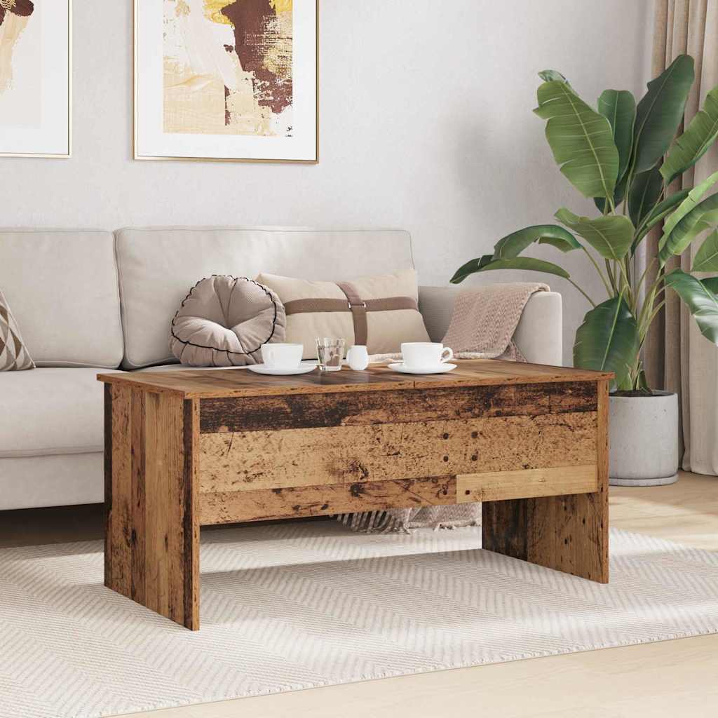 Couchtisch Altholz 102 x 50.5 x 46.5 cm Holzwerkstoff
