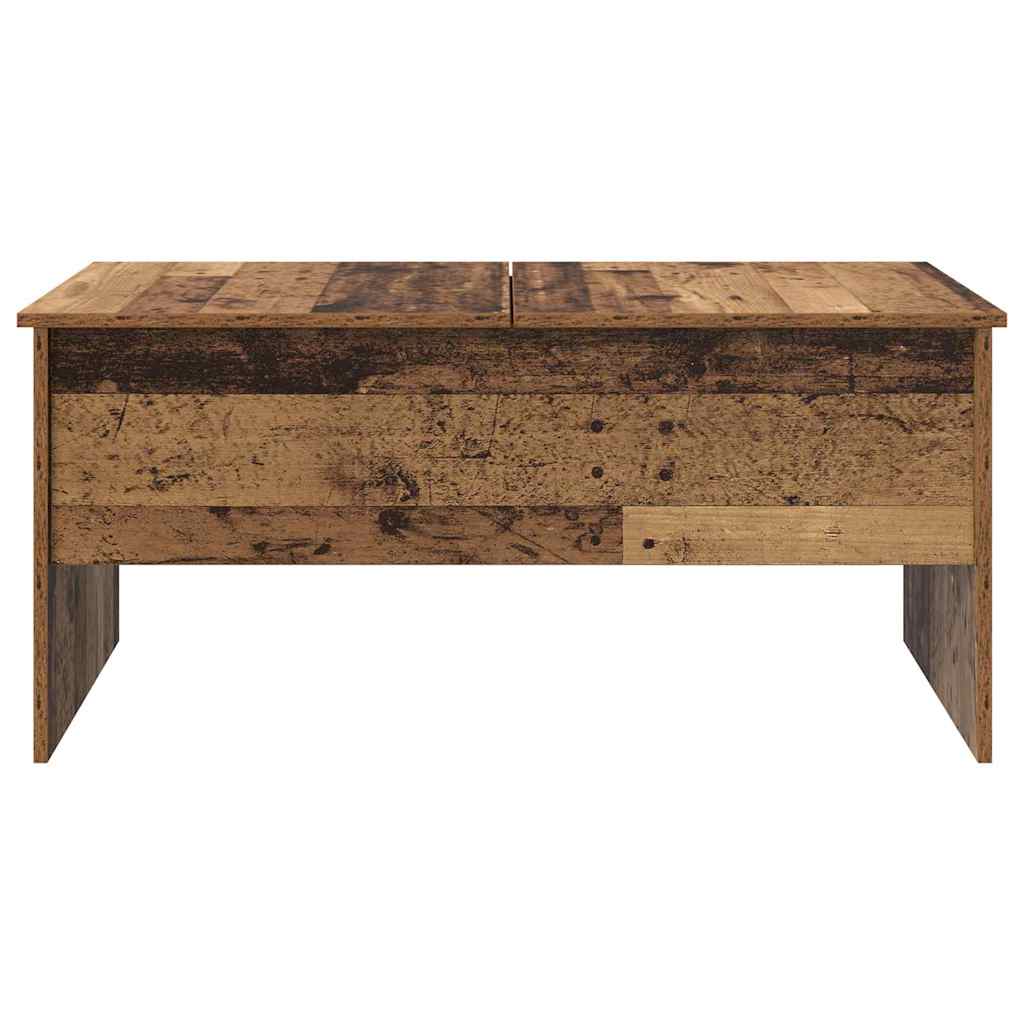 Couchtisch Altholz 102 x 50.5 x 46.5 cm Holzwerkstoff