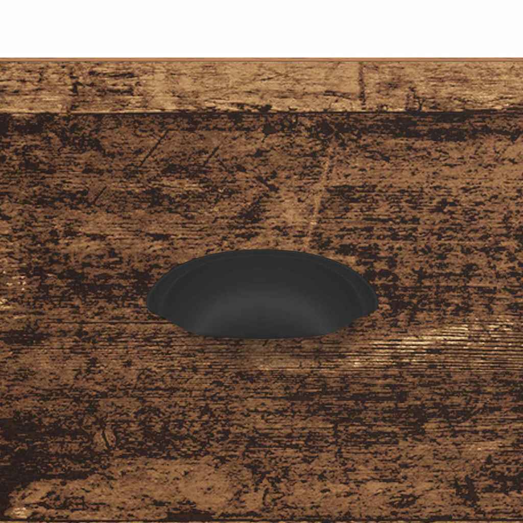 Couchtisch with Drawer Altholz 50 x 50 x 35 cm Holzwerkstoff