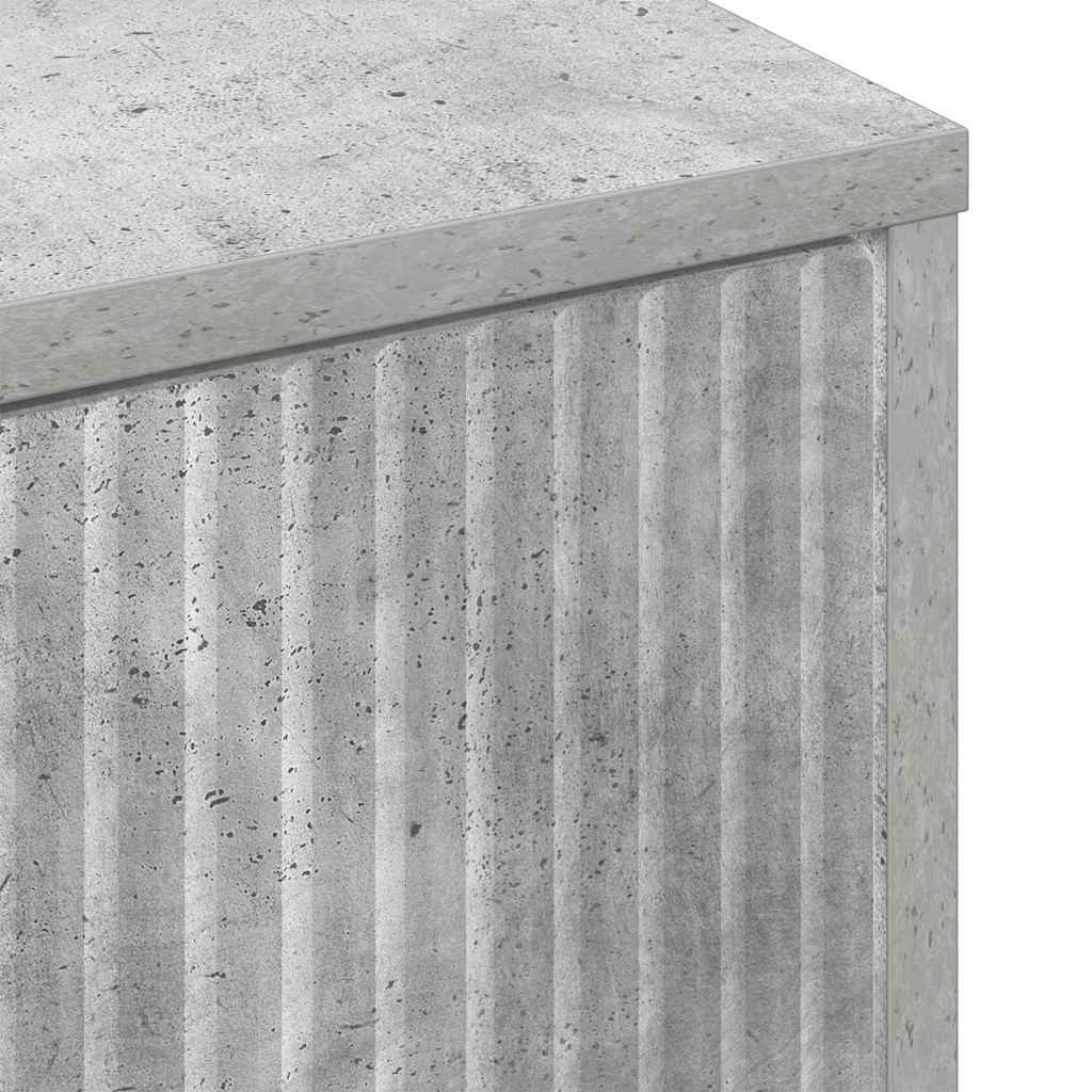 Couchtisch Betongrau 90 x 49 x 46 cm Holzwerkstoff