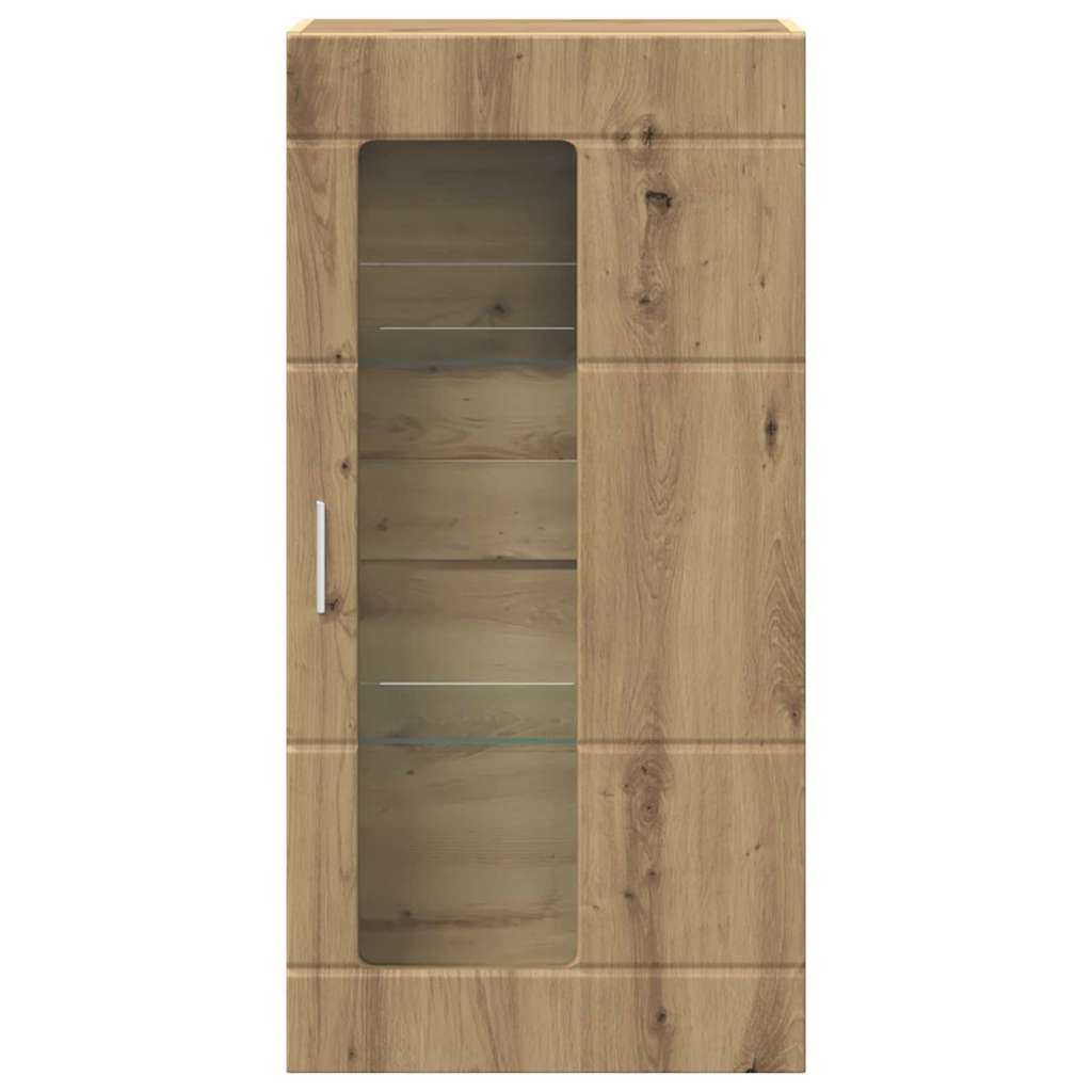 Wandmontierter Schrank mit Regal Artisan-Eiche 55 x 29 x 100 cm