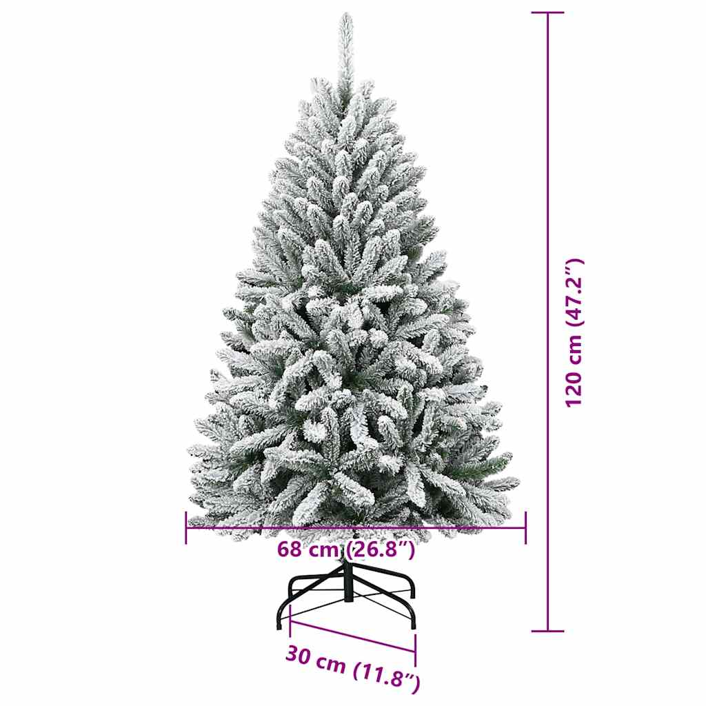 Künstlicher Weihnachtsbaum 120 cm 150 LEDs Warmes Weiß