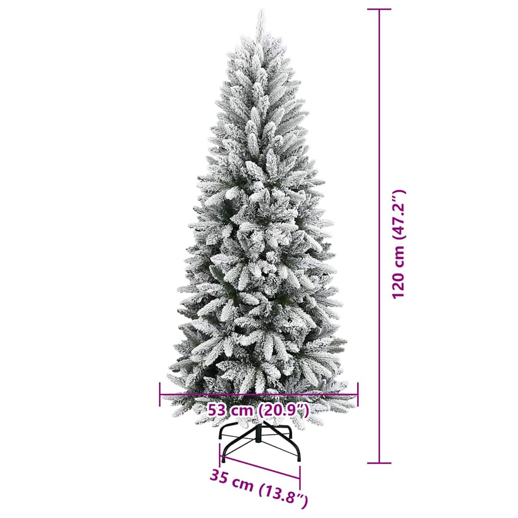 Künstlicher Weihnachtsbaum Weiß 120 cm