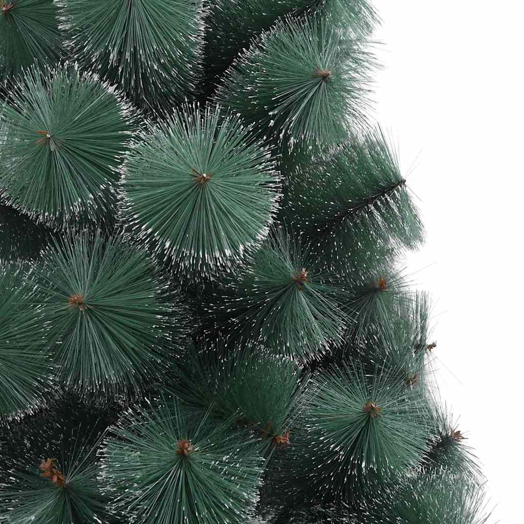Künstlicher vorbeleuchteter Christbaum mit Baumanhänger-Set