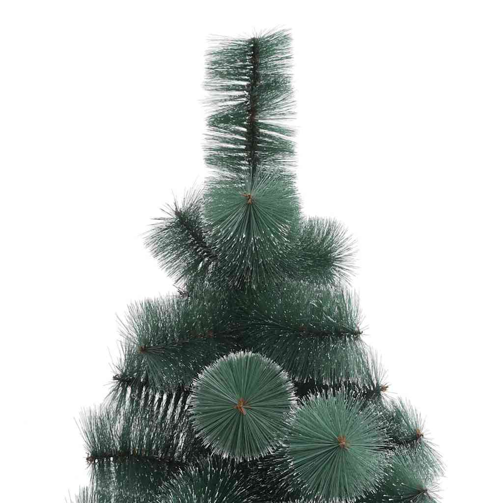Künstlicher vorbeleuchteter Christbaum mit Baumanhänger-Set