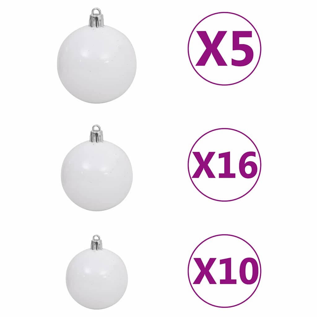 Künstliche Weihnachtsbäume Blau 180 cm PVC