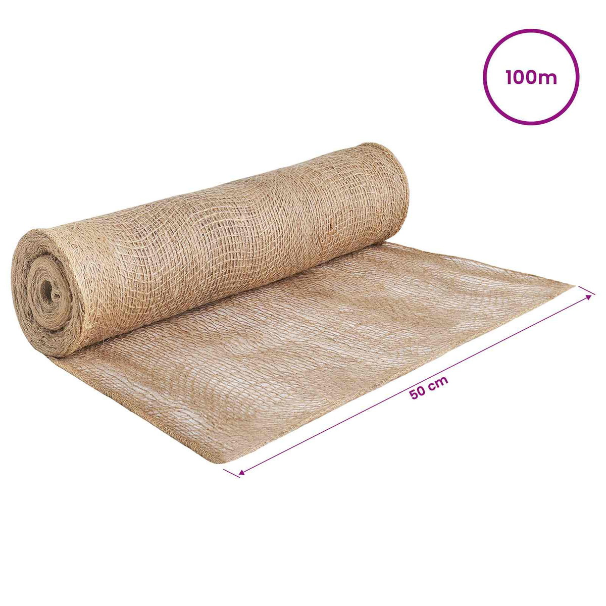 Juterolle 50 x 10000 cm