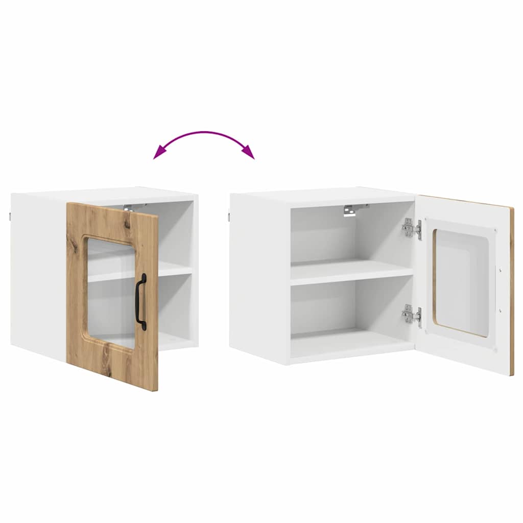 Küchenwandschrank Artisan-Eiche 40 x 31 x 40 cm Holzwerkstoff