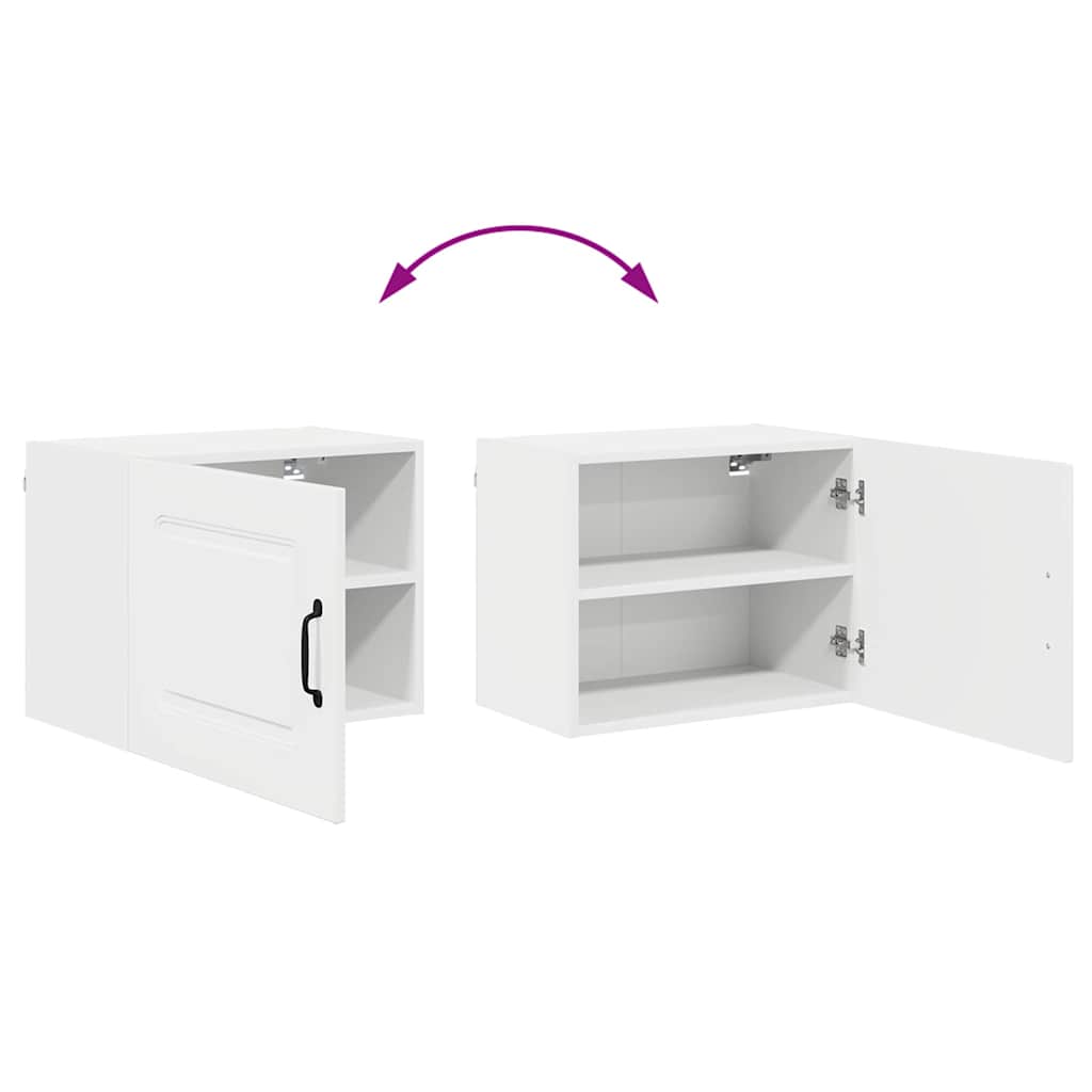 Küchenwandschrank Hochglanz Weiß 50 x 31 x 40 cm Holzwerkstoff