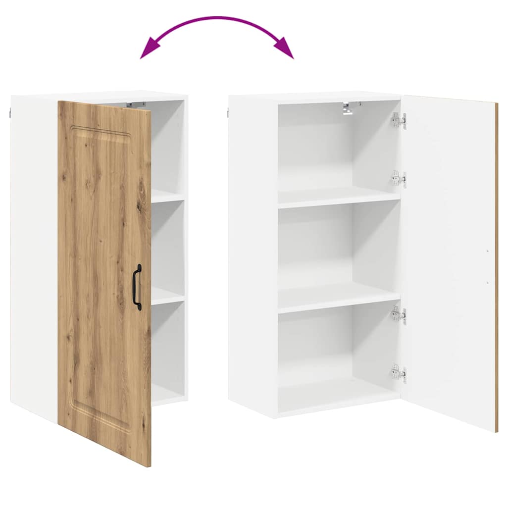 Küchenwandschrank Artisan-Eiche 50 x 31 x 100 cm Holzwerkstoff