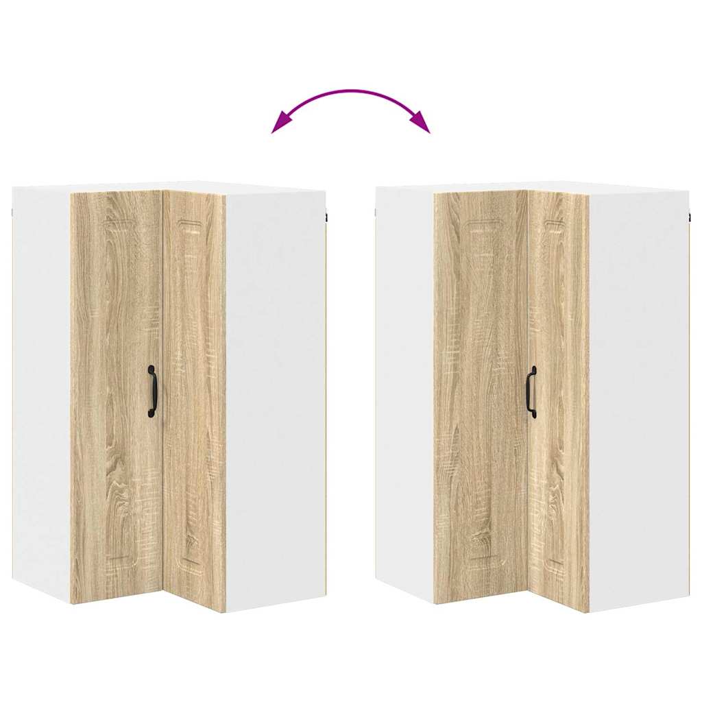 Küchenwandschrank Sonoma-Eiche 57 x 57 x 100 cm Holzwerkstoff