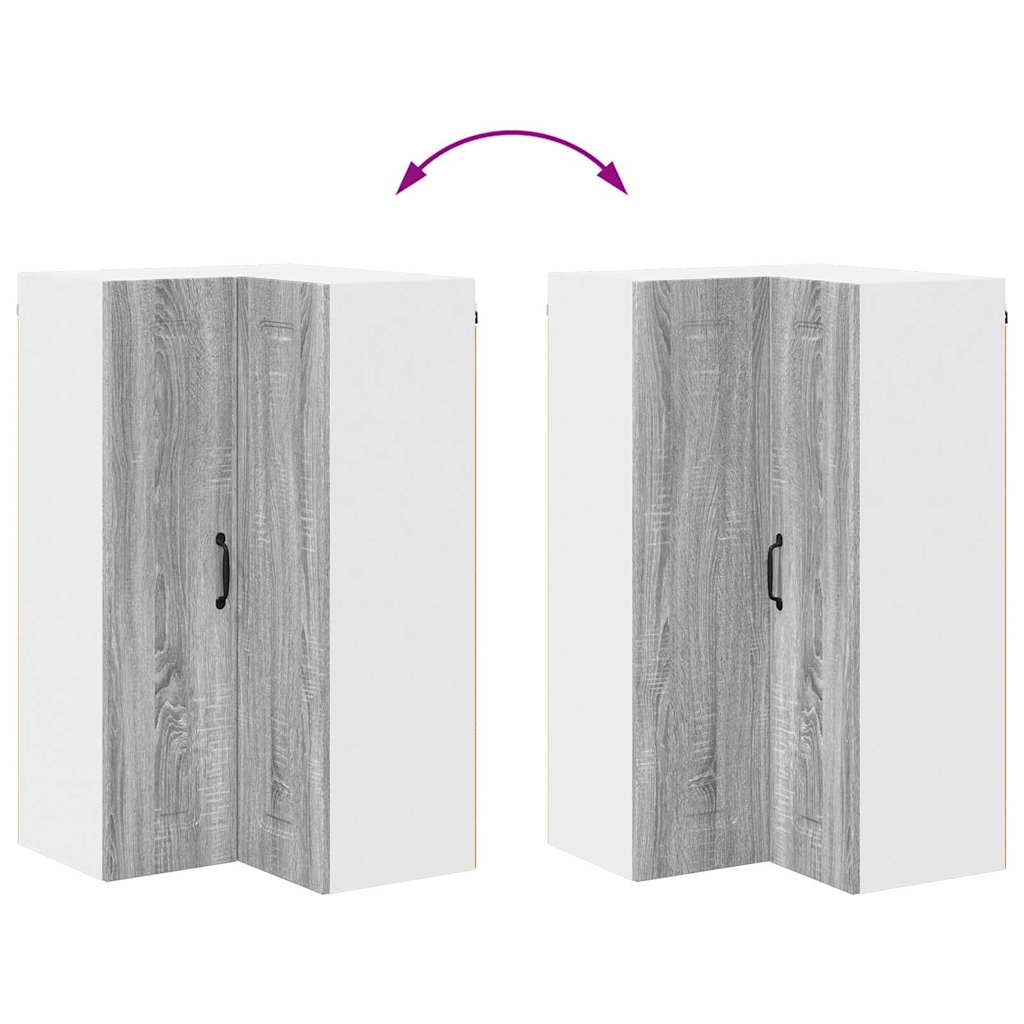 Küchenwandschrank Graues Sonoma 57 x 57 x 100 cm Holzwerkstoff