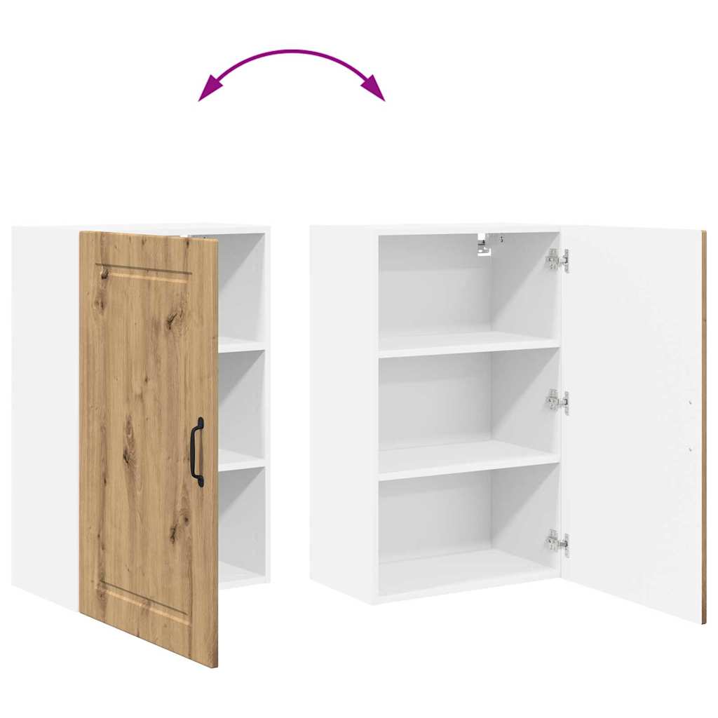 Küchenwandschrank Artisan-Eiche 50 x 31 x 80 cm Holzwerkstoff