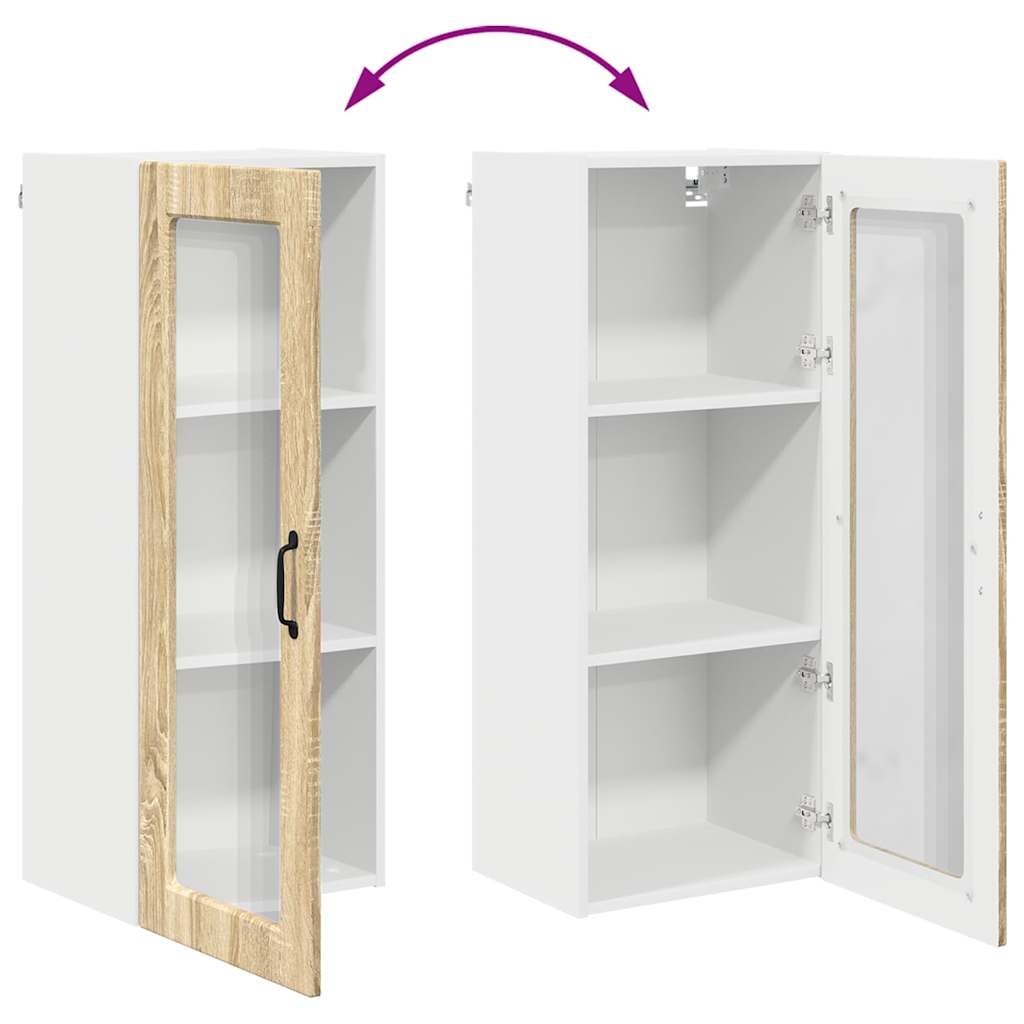 Küchenwandschrank Sonoma-Eiche 40 x 31 x 100 cm Holzwerkstoff