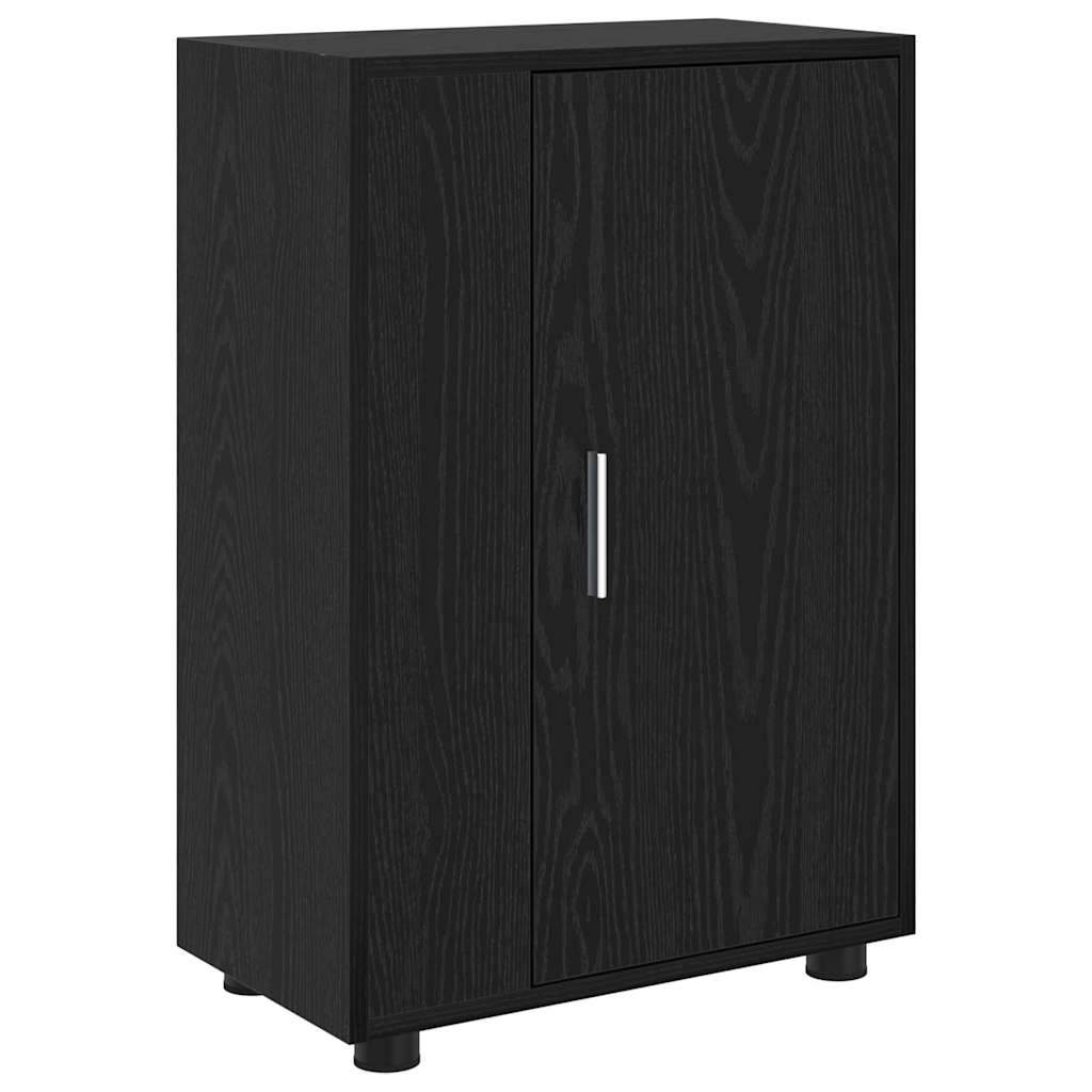 4-teilige TV-Schrank Set 4 pcs Schwarze Eiche Holzwerkstoff