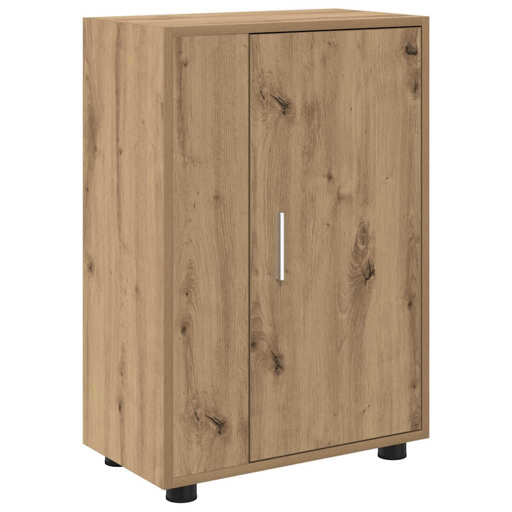 4-teilige TV-Schrank Set 4 pcs Eiche handwerklich Holzwerkstoff