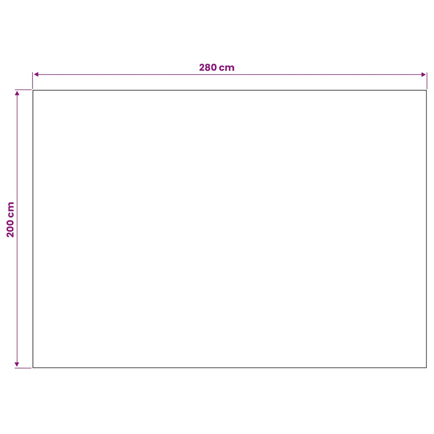 Bereichsteppiche SIROLO Beige 280 x 200 cm Polyester