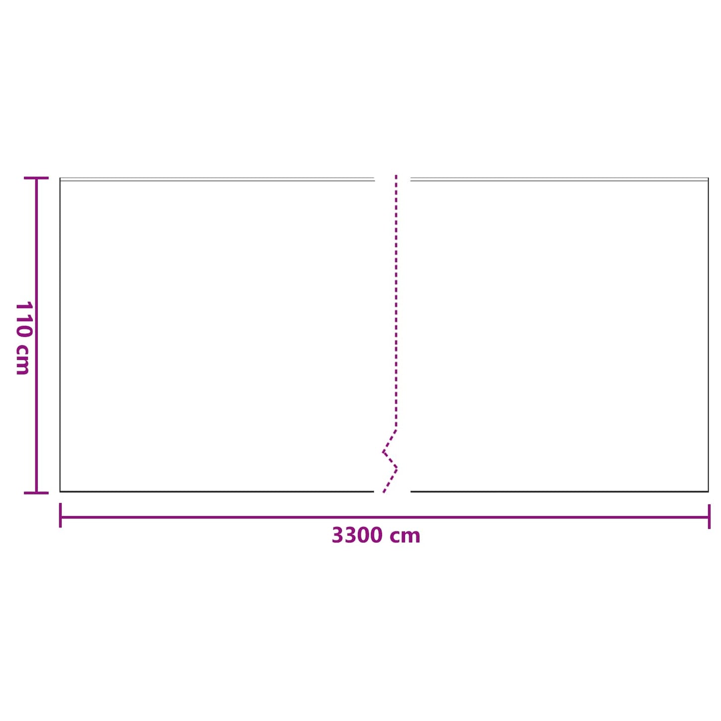 Staubschutzfolie mit Klebeband 6 stk. Transparent 110 x 3300 cm