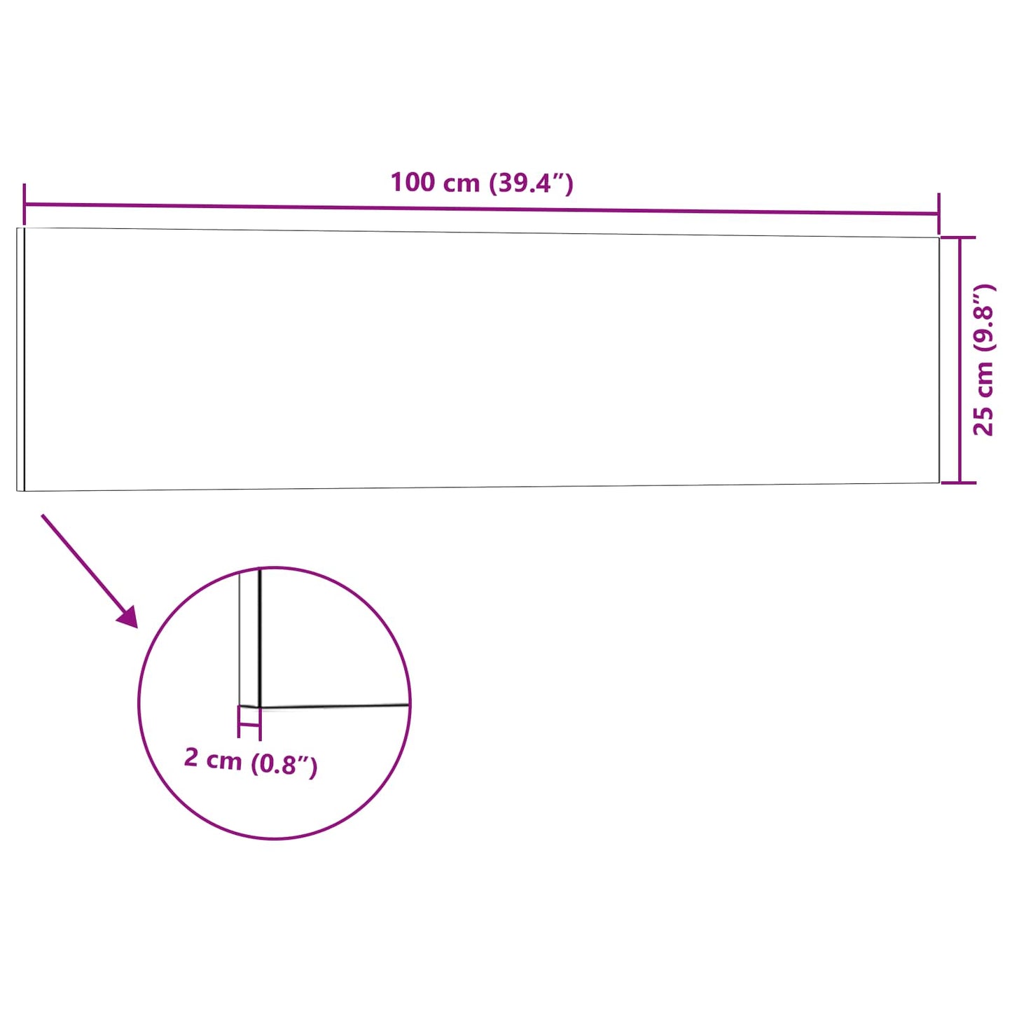 Wandpaneele 10 stk. 100 x 25 cm Weiß und Rot EPS-Schaum