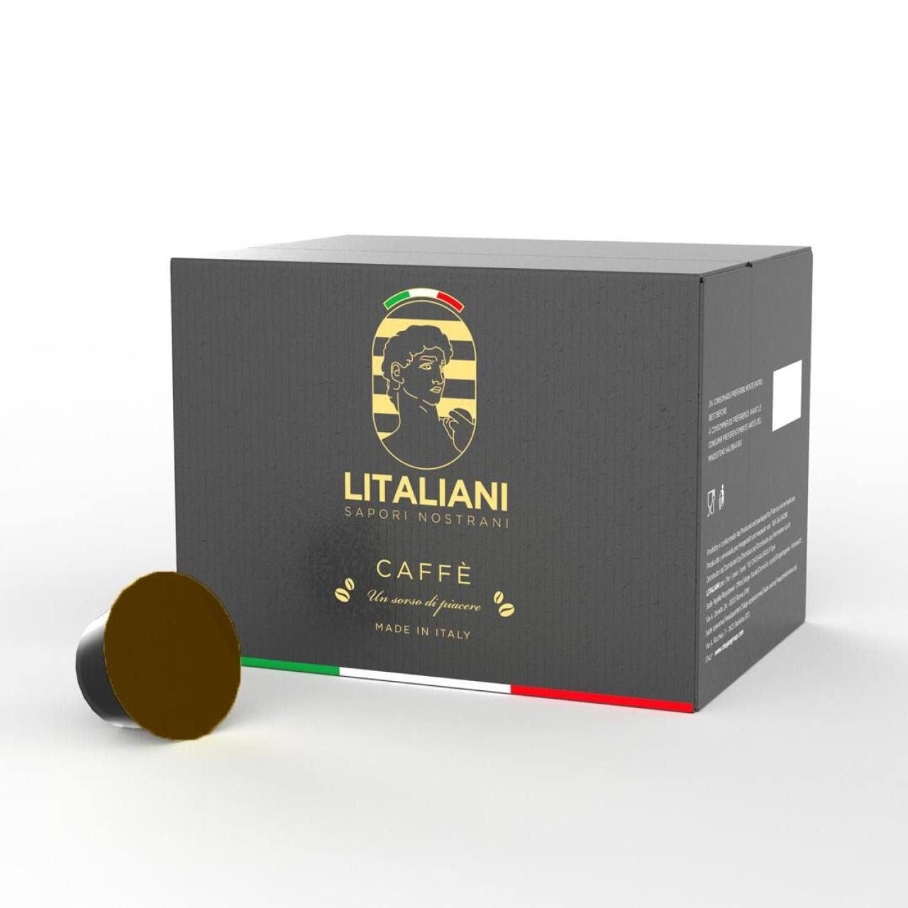 Dolce Gusto® Kompatible Kaffeekapseln – Miscela Oro (Cremig), 50 St. – Chogan in der Originalflasche