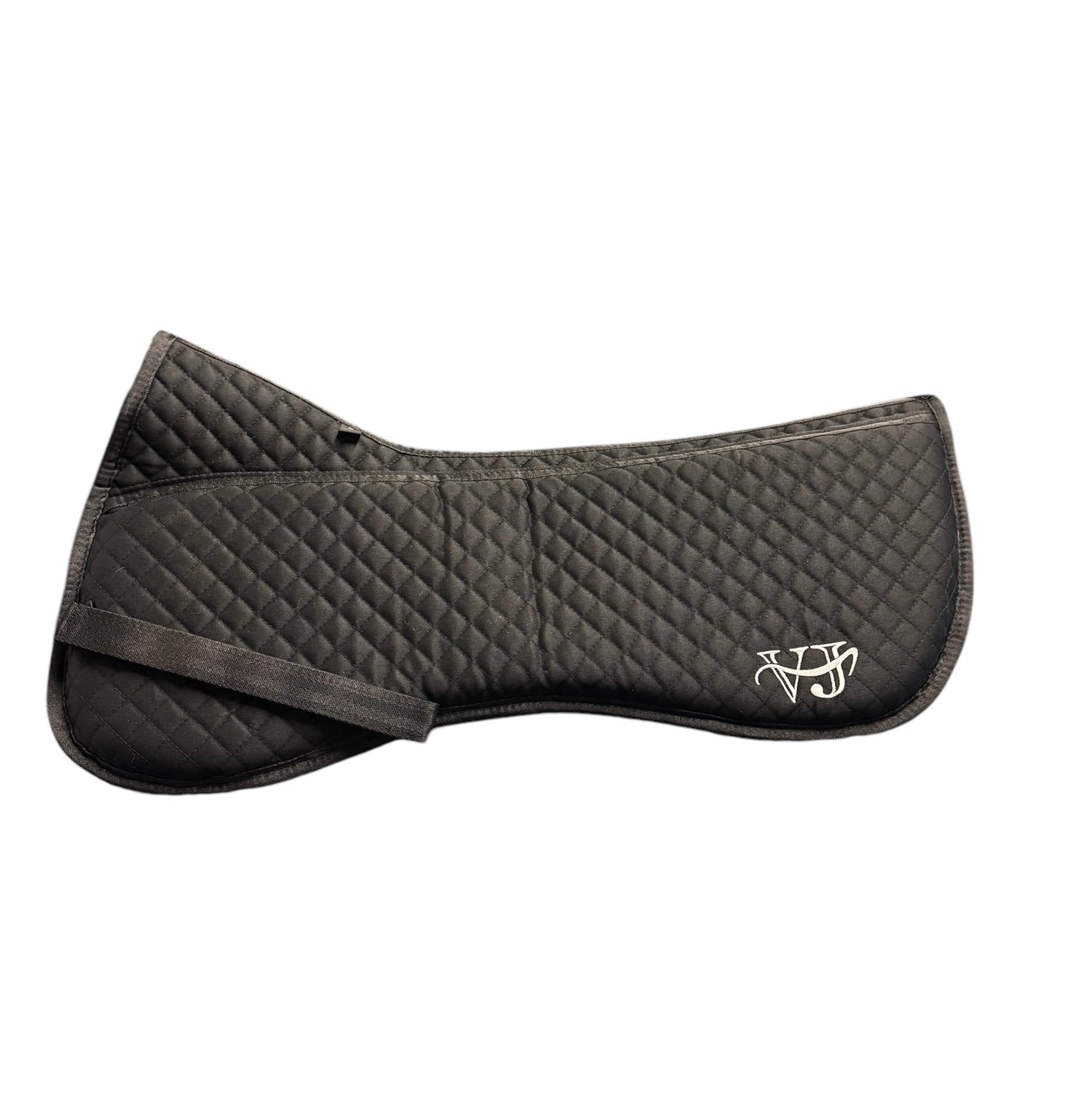 Pferde Sattel Auflage VaJo Wide schwarz Groesse L Sattelpolster Reitsport bequem