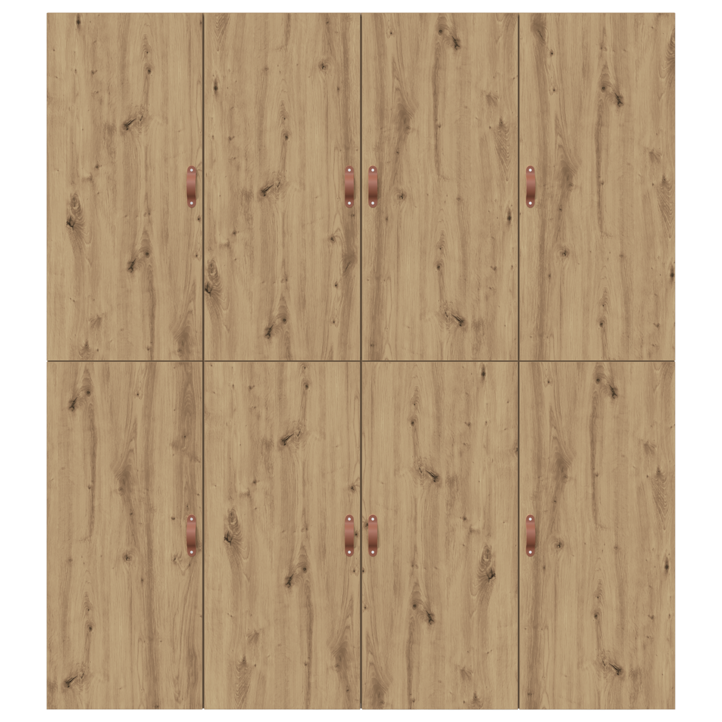 Aufbewahrungsbettgestell Artisan Eiche 200x200 cm