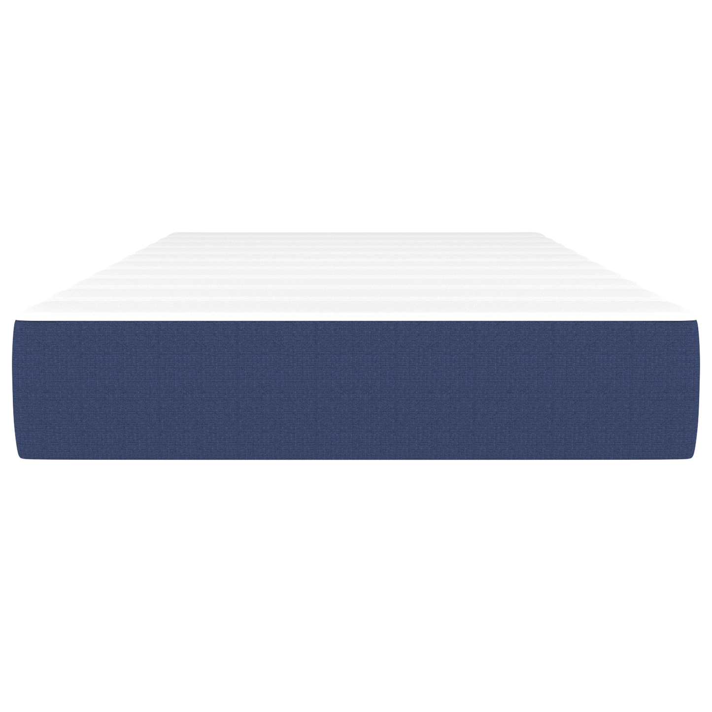 Taschenfederkernmatratze Blau 120x190x20 cm Stoff
