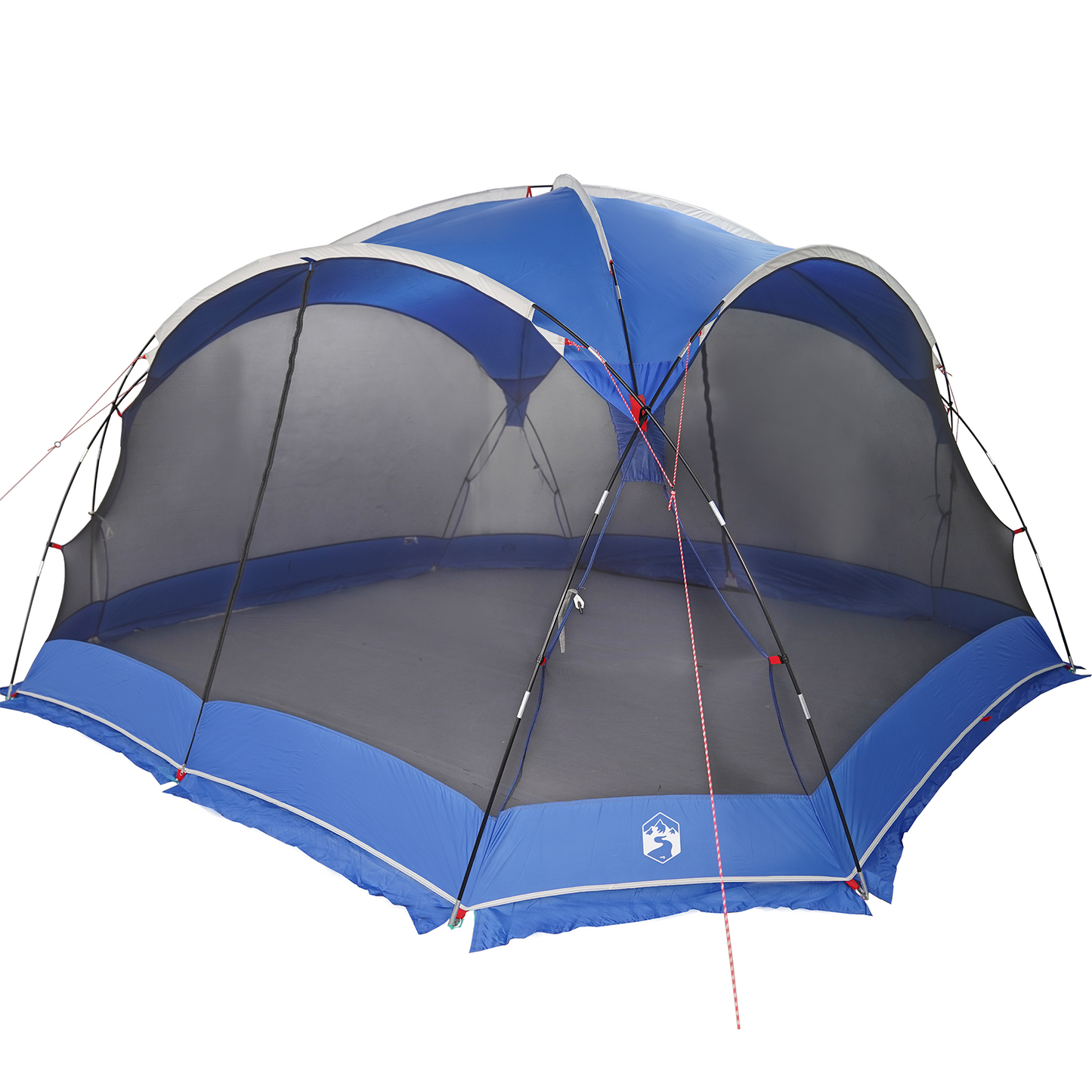 Zelte mit Dach Azurblau 434 x 434 x 230 cm Polyester