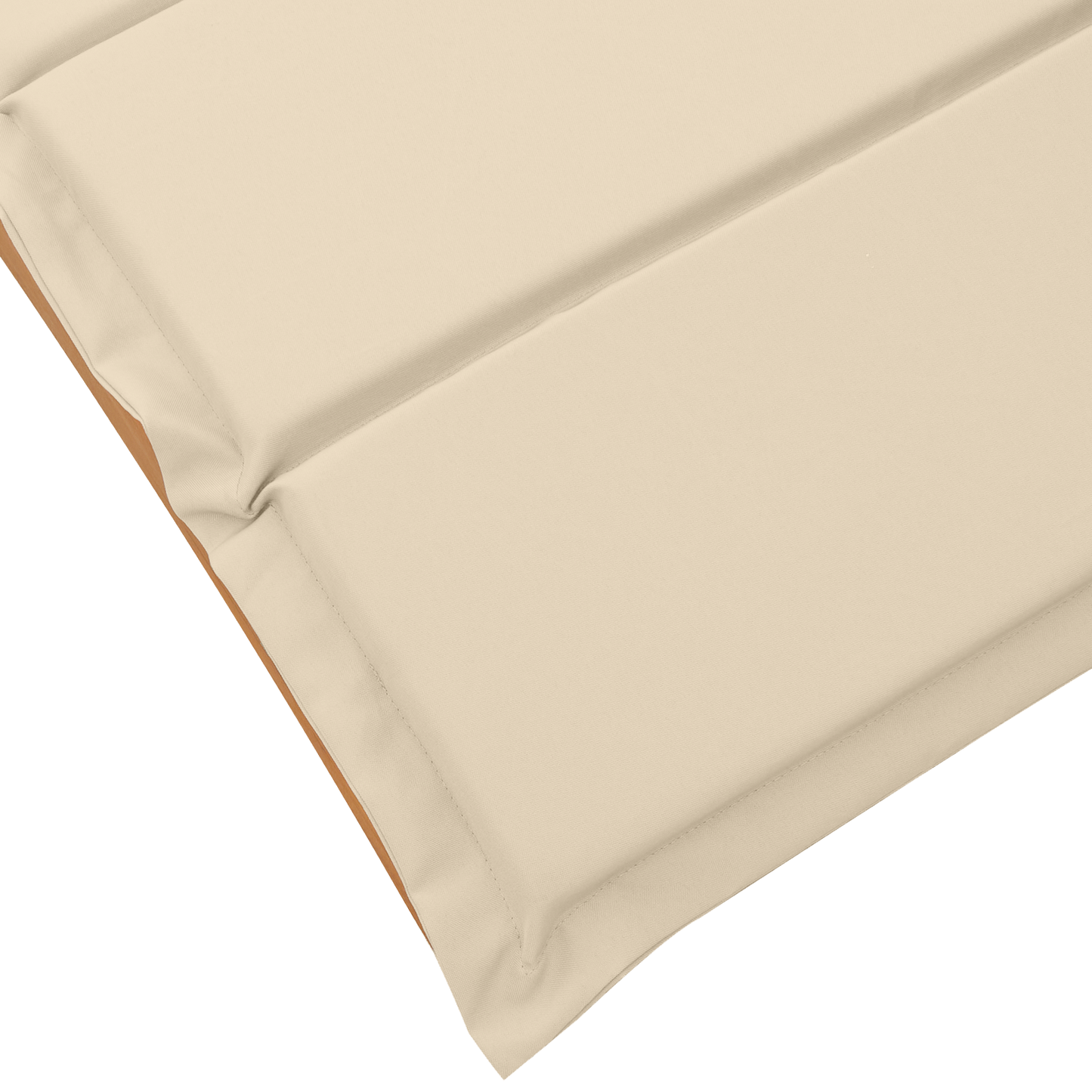 Sonnenliege 2 pcs Beige 184 x 55 x 64cm Massivholz Akazie