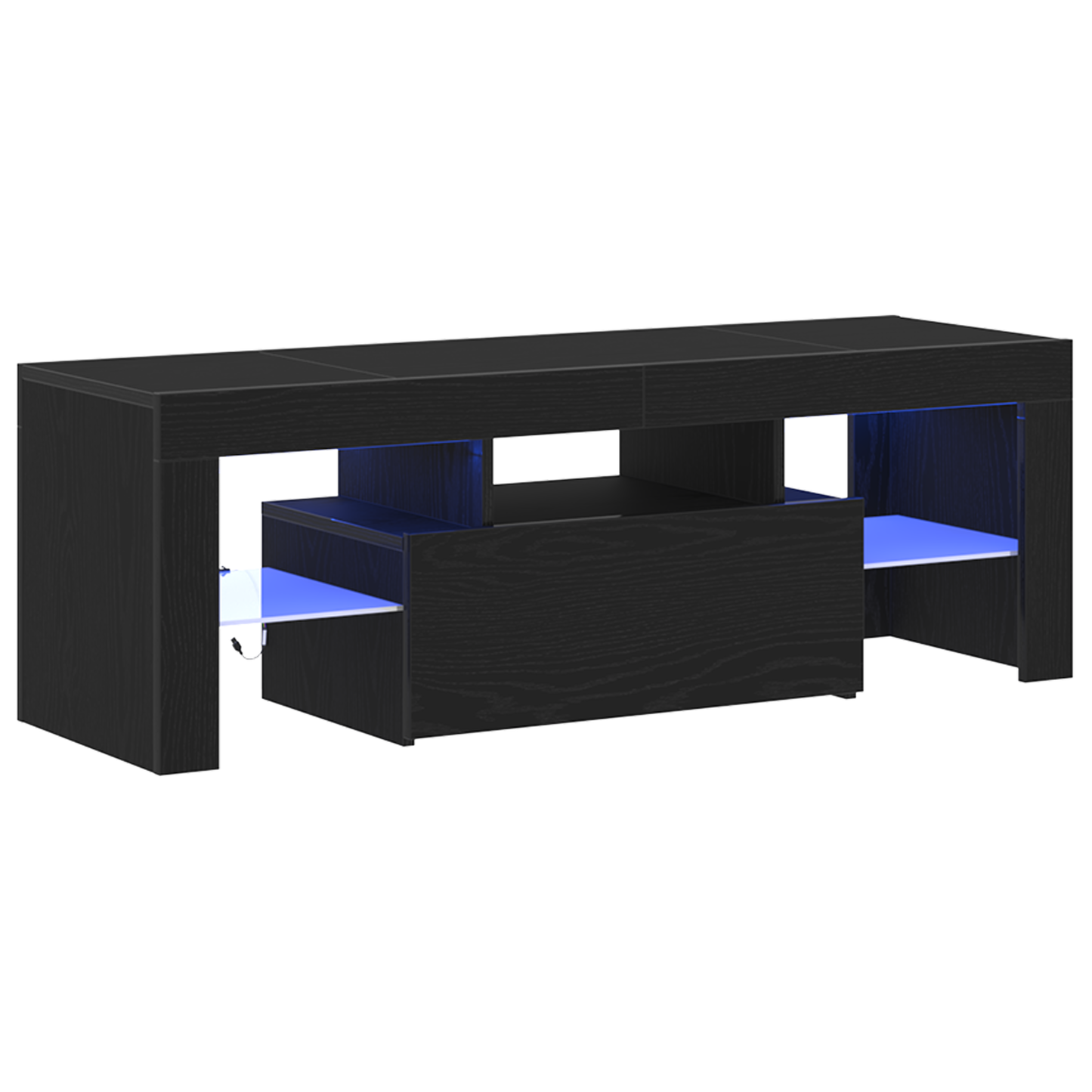 TV-Schränk Schwarz 120 x 35 x 40 cm Holzwerkstoff