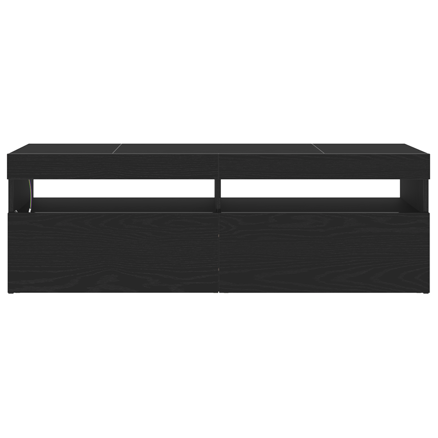 TV-Schränk Schwarz 120 x 35 x 40 cm Holzwerkstoff