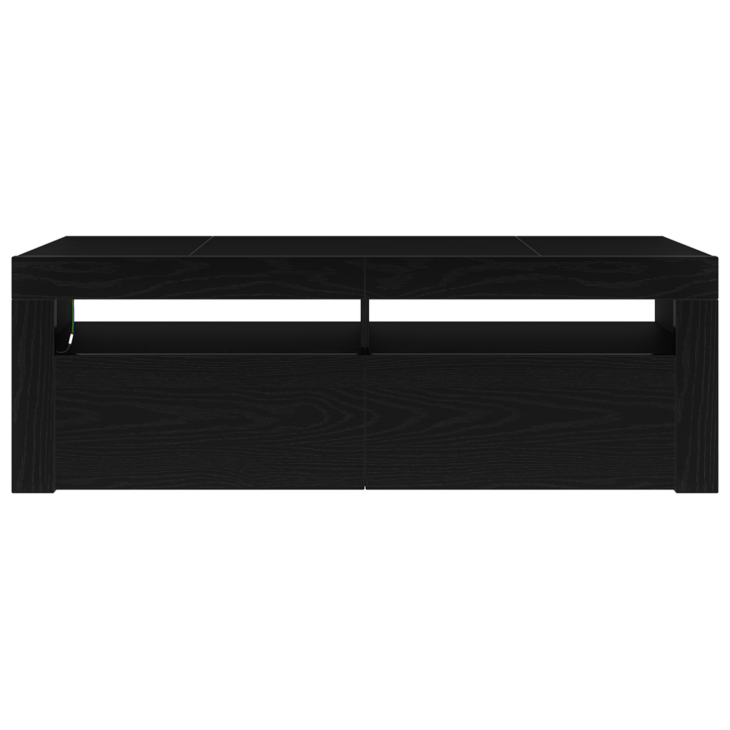 TV-Schränk Schwarz 120 x 35 x 40 cm Holzwerkstoff
