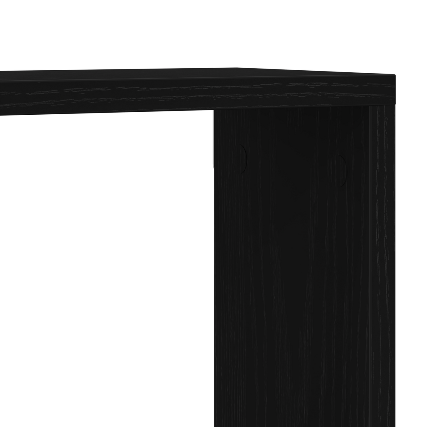 Wandregale 4 pcs Schwarze Eiche 60 x 15 x 23 cm Holzwerkstoff