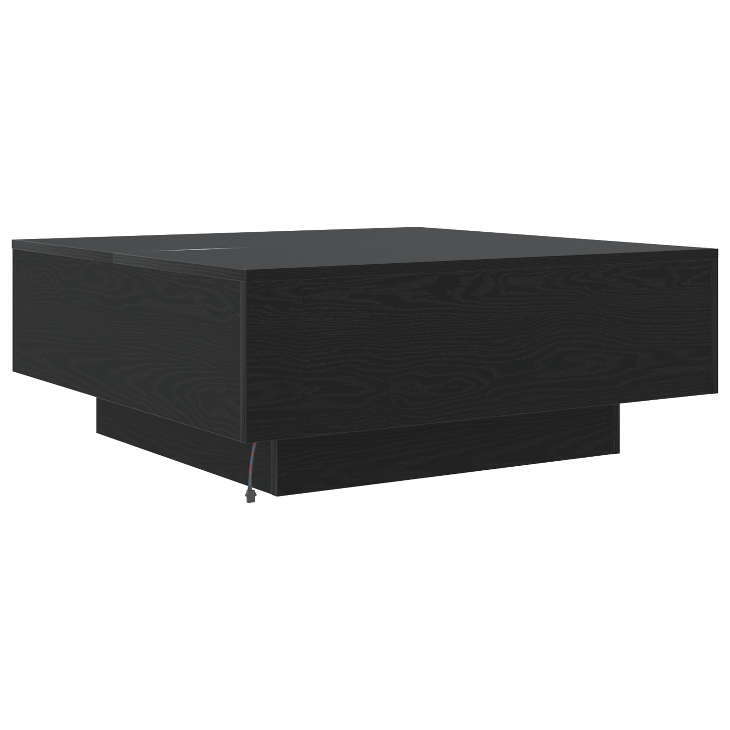 Couchtisch Schwarze Eiche 80 x 80 x 31 cm Holzwerkstoff