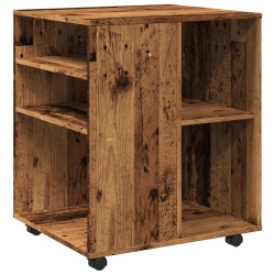 Rollschrank Altholz-Optik 60x53x72 cm Holzwerkstoff