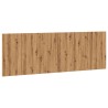 Kopfteil Wandmontage Artisan-Eiche 240x1,5x80 cm Holzwerkstoff