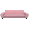 Kindersofa Rosa 100x54x33 cm Samt